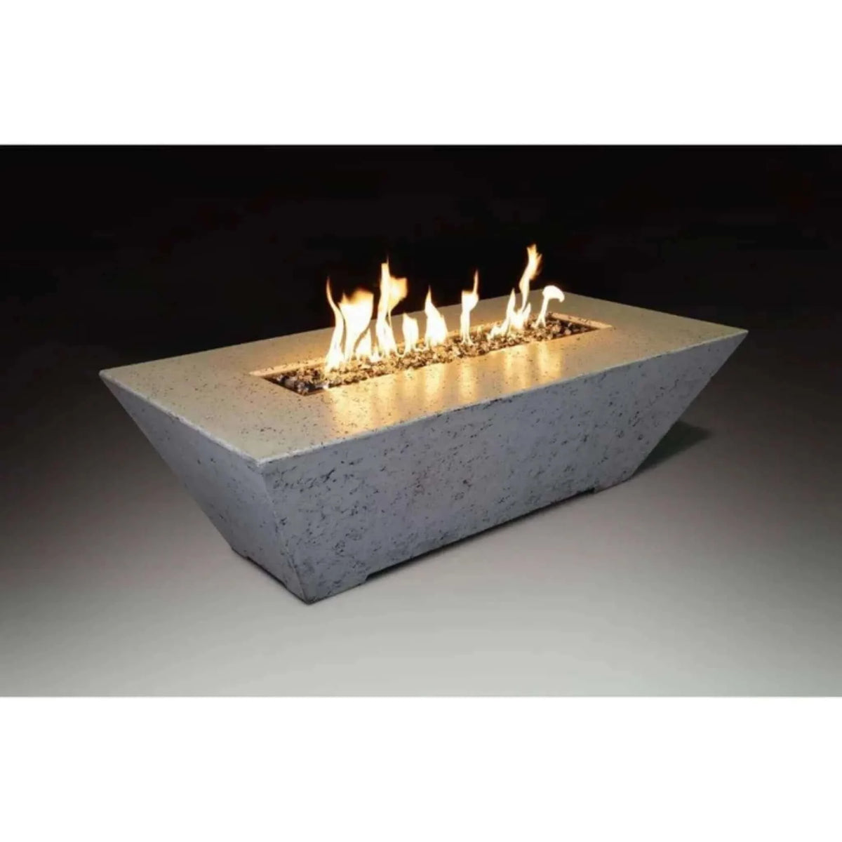 Grand Canyon 60" Olympus Rectangular Fire Table - 24"H-Liquid Propane