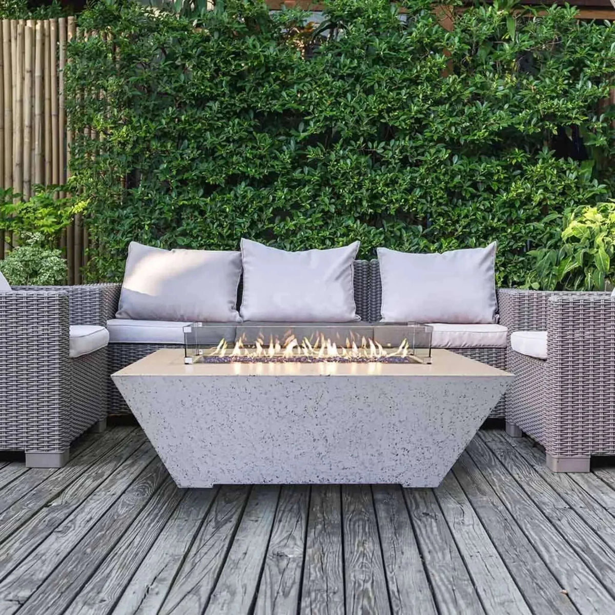 Grand Canyon 72" Olympus Rectangular Fire Table - 24"H-