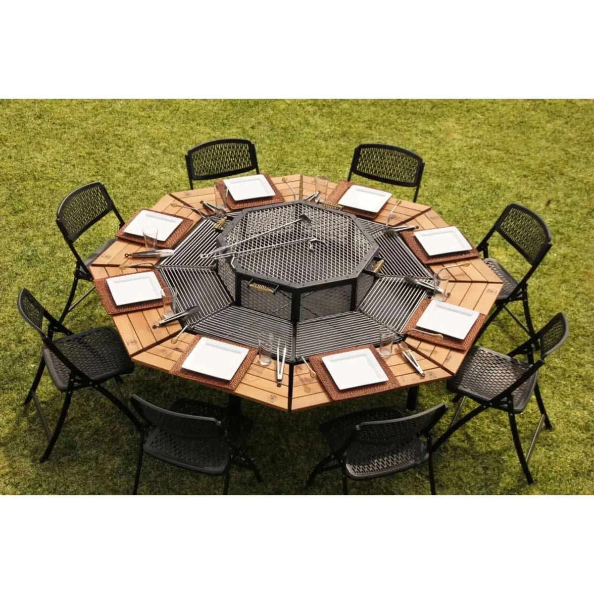 JAG 8 Table Grill & Fire Pit