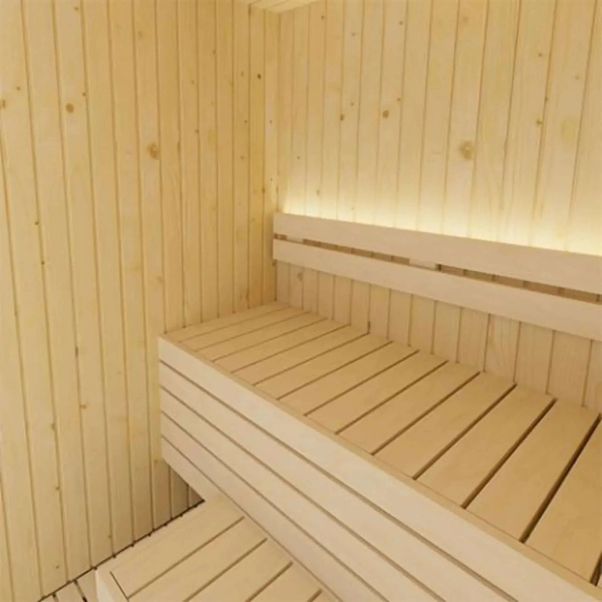 SaunaLife Model X2 Indoor Sauna DIY Kit w/LED Light System