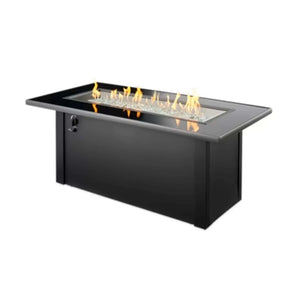 Outdoor GreatRoom Monte Carlo Linear Gas Fire Pit Table-Liquid Propane