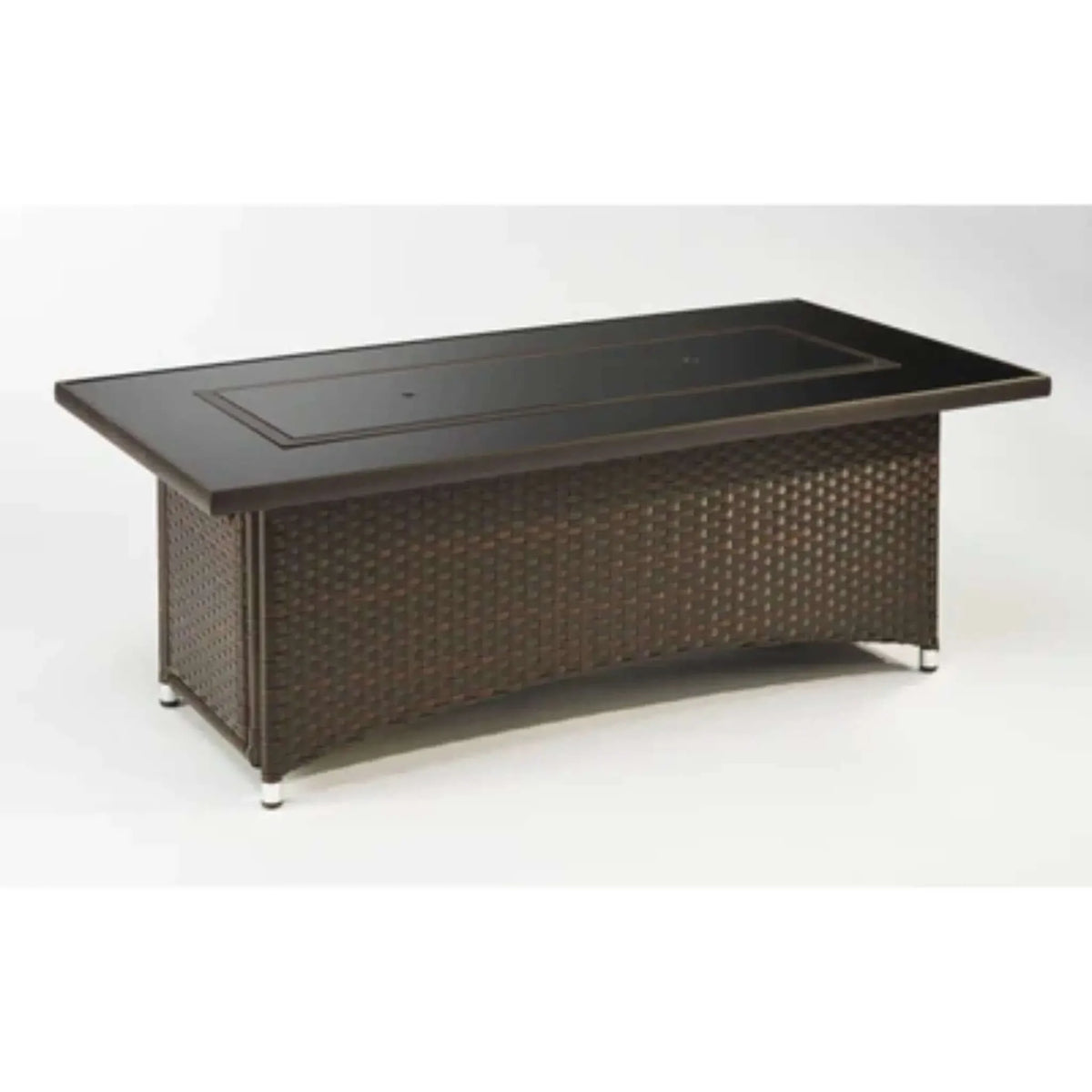 Outdoor GreatRoom Balsam Montego Linear Gas Fire Pit Table-Natural Gas