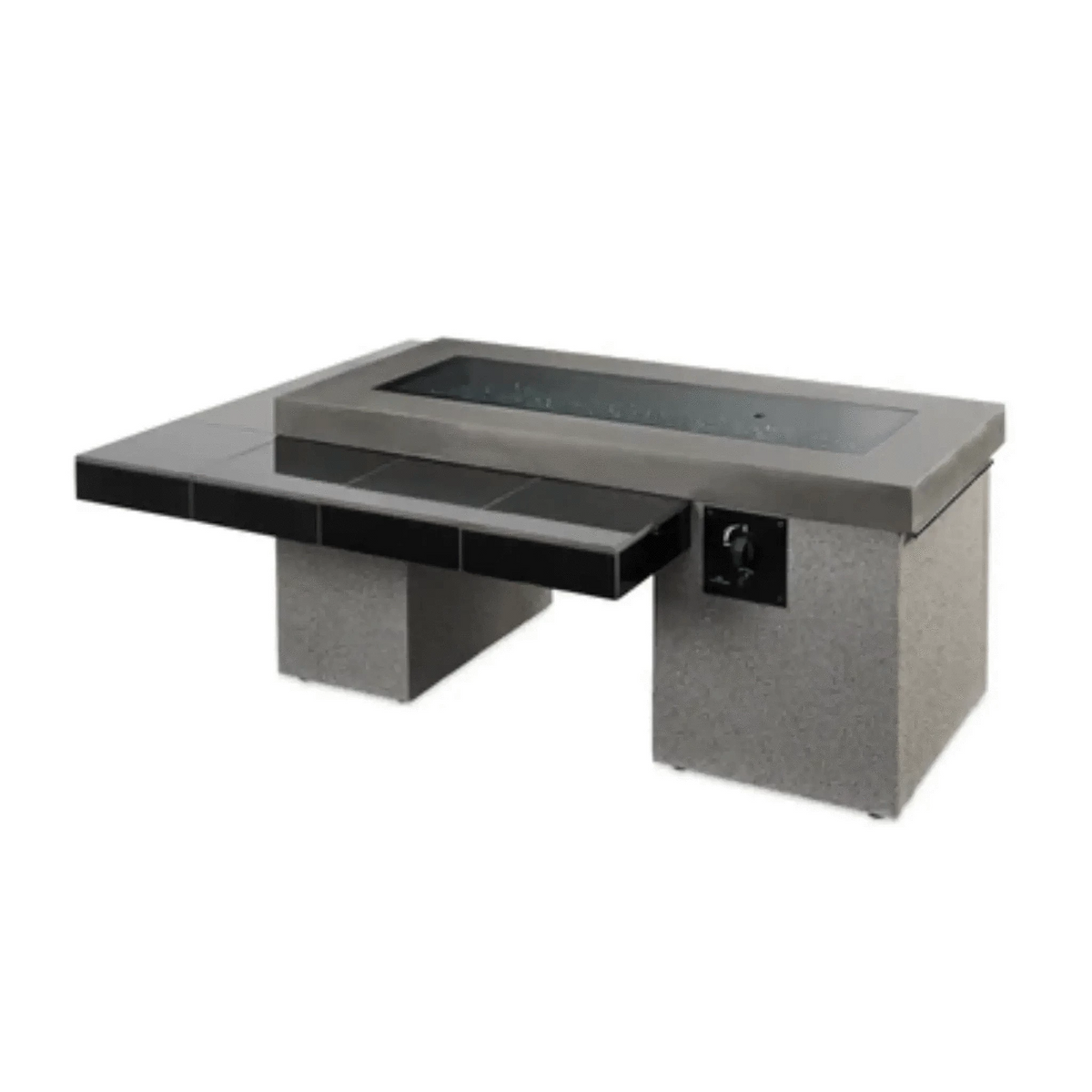 Outdoor GreatRoom Uptown Linear Gas Fire Pit Table-