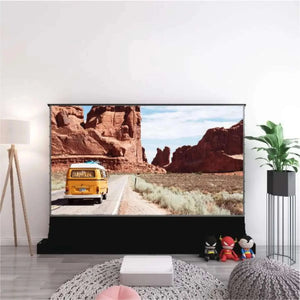 VIVIDSTORM S PRO Motorized Tension Floor Rising UST ALR Projector Screen