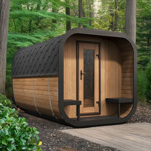 SaunaLife Model CL12GCP Outdoor Sauna