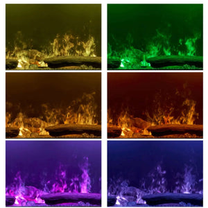 Dimplex Optimyst Linear with Acrylic Ice and Driftwood Media