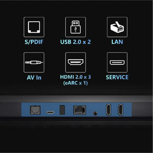 VIVIDSTORM AWOL VISION LTV-3500 Pro 4K Triple Ultra Short Throw Laser Projector-3500ANSI Lumens