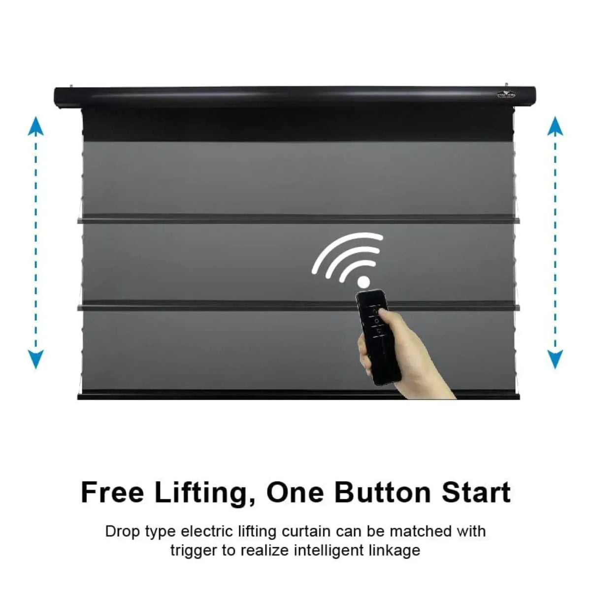 VIVIDSTORM PRO A Slimline Motorized Tension UST ALR Projector Screen