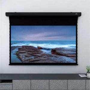 VIVIDSTORM White Cinema Slimline Motorized Tension Projector Screen