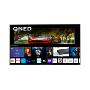 Titan Weatherproof Outdoor TV Partial Sun L-100 QNED 4K Smart TV powered by LG WebOS