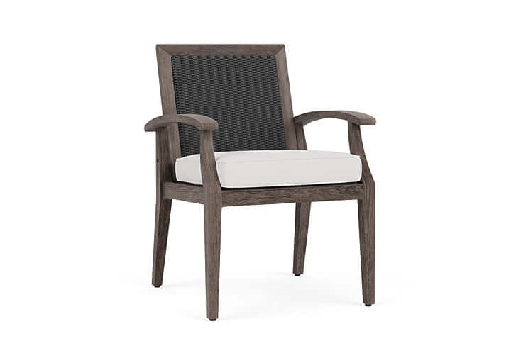Lloyd Flanders Frontier Dining Armchair Charcoal