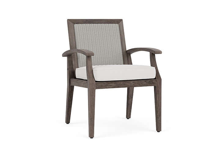Lloyd Flanders Frontier Dining Armchair Platinum