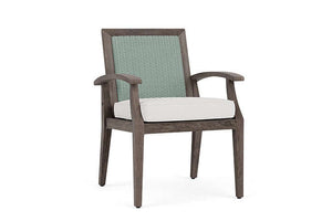 Lloyd Flanders Frontier Dining Armchair Sea Glass