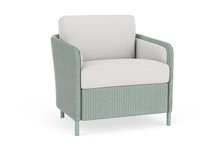 Lloyd Flanders Visions Lounge Chair Sea Glass
