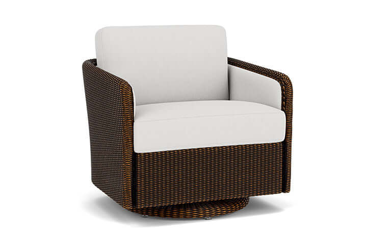 Lloyd Flanders Visions Swivel Glider Lounge Chair Mink