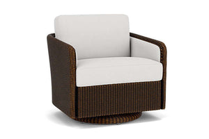 Lloyd Flanders Visions Swivel Glider Lounge Chair Mink
