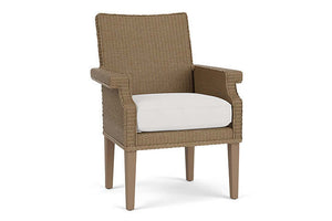 Lloyd Flanders Hamptons Dining Armchair Fawn