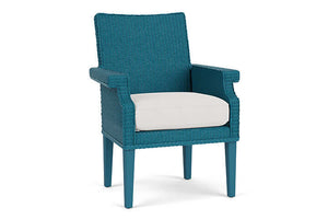Lloyd Flanders Hamptons Dining Armchair Peacock