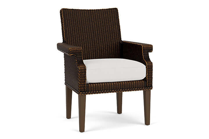 Lloyd Flanders Hamptons Dining Armchair Mink