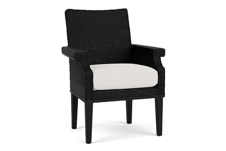 Lloyd Flanders Hamptons Dining Armchair Ebony