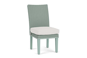Lloyd Flanders Hamptons Armless Dining Chair Sea Glass