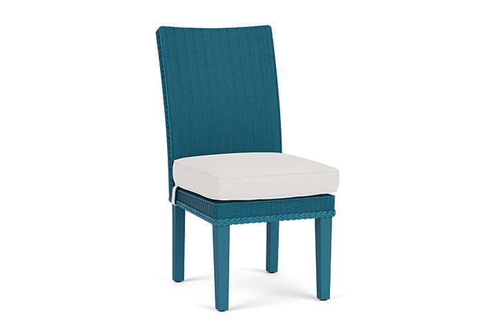 Lloyd Flanders Hamptons Armless Dining Chair Peacock