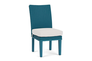 Lloyd Flanders Hamptons Armless Dining Chair Peacock