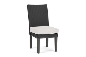 Lloyd Flanders Hamptons Armless Dining Chair Charcoal