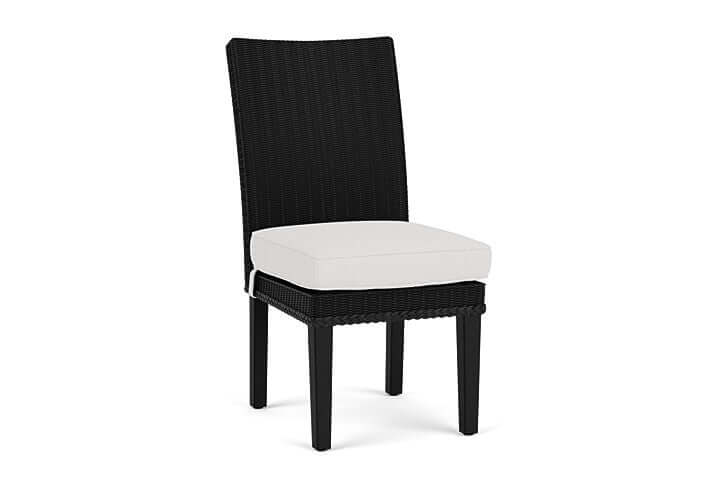 Lloyd Flanders Hamptons Armless Dining Chair Ebony