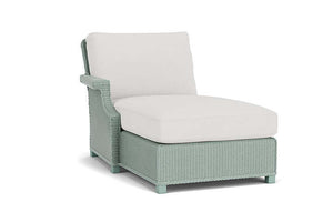 Lloyd Flanders Hamptons Right Arm Chaise Sea Glass