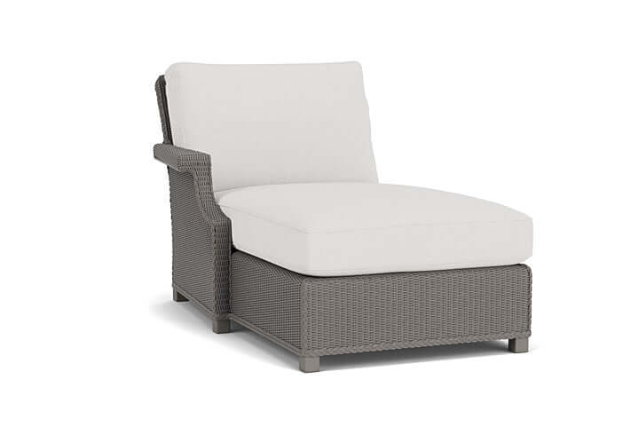 Lloyd Flanders Hamptons Right Arm Chaise Pewter