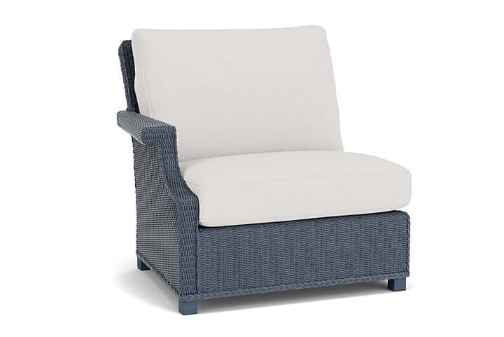 Lloyd Flanders Hamptons Right Arm Sectional Denim Blue