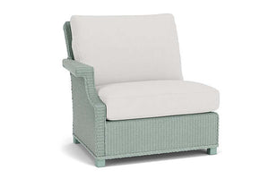 Lloyd Flanders Hamptons Right Arm Sectional Sea Glass