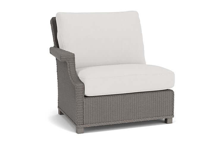 Lloyd Flanders Hamptons Right Arm Sectional Pewter