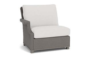 Lloyd Flanders Hamptons Right Arm Sectional Pewter