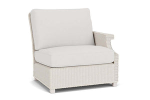 Lloyd Flanders Hamptons Left Arm Sectional Antique White