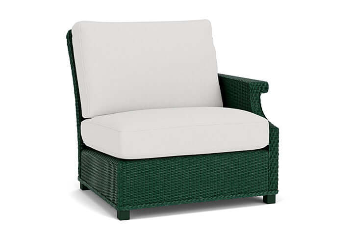 Lloyd Flanders Hamptons Left Arm Sectional Woodland