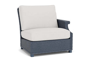 Lloyd Flanders Hamptons Left Arm Sectional Denim Blue