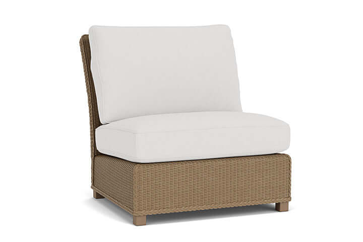 Lloyd Flanders Hamptons Armless Sectional Fawn