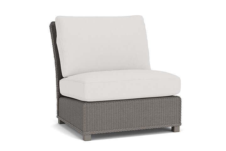 Lloyd Flanders Hamptons Armless Sectional Pewter