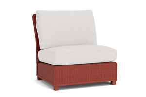 Lloyd Flanders Hamptons Armless Sectional Terracotta