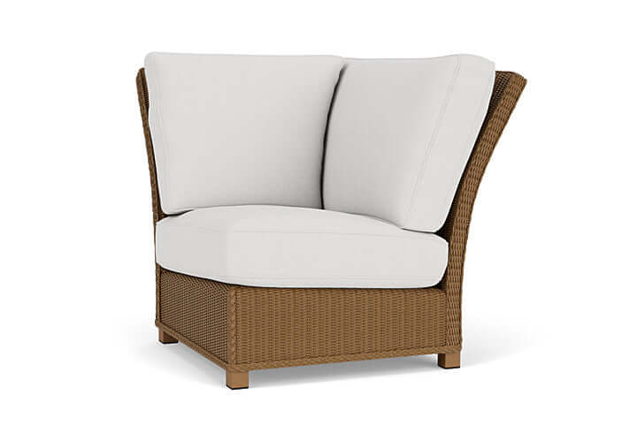 Lloyd Flanders Hamptons Corner Sectional Hickory