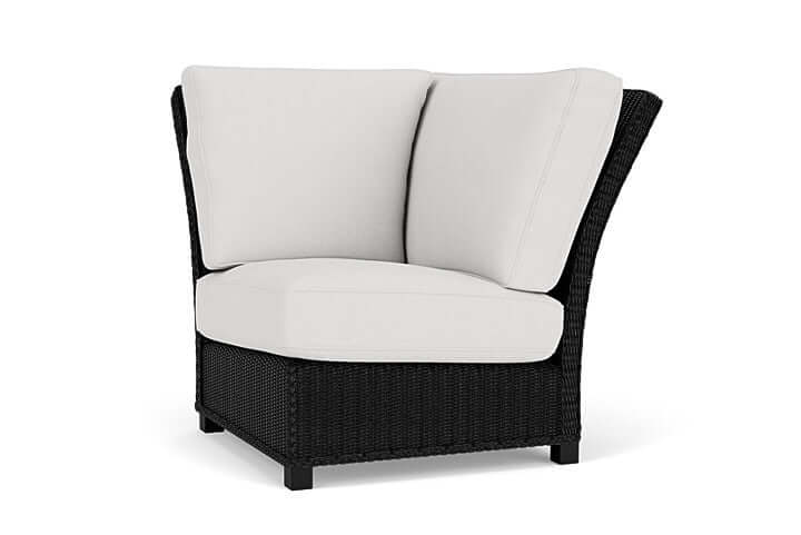 Lloyd Flanders Hamptons Corner Sectional Ebony