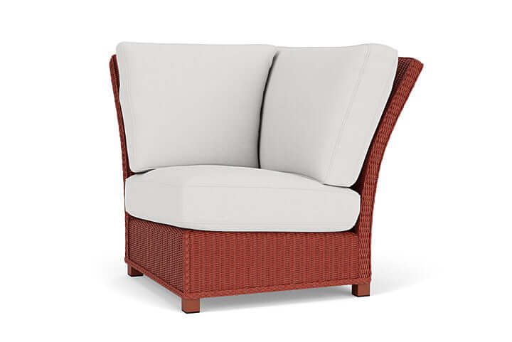 Lloyd Flanders Hamptons Corner Sectional Terracotta