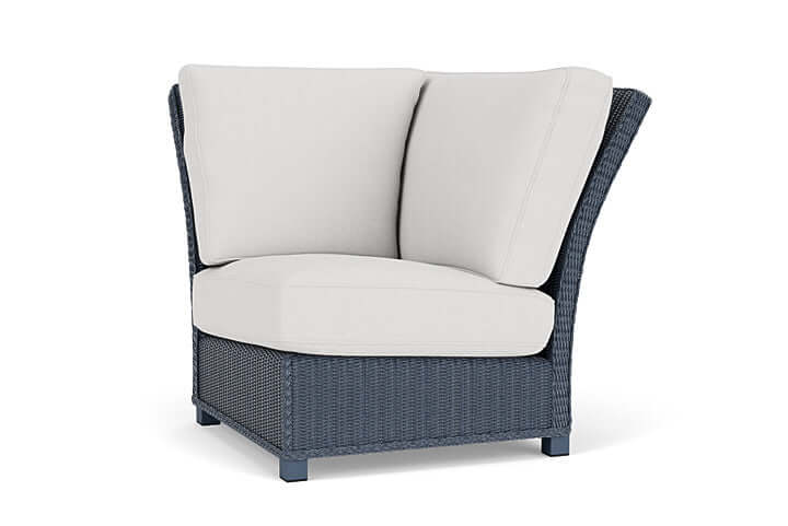 Lloyd Flanders Hamptons Corner Sectional Denim Blue