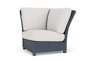 Lloyd Flanders Hamptons Corner Sectional Denim Blue