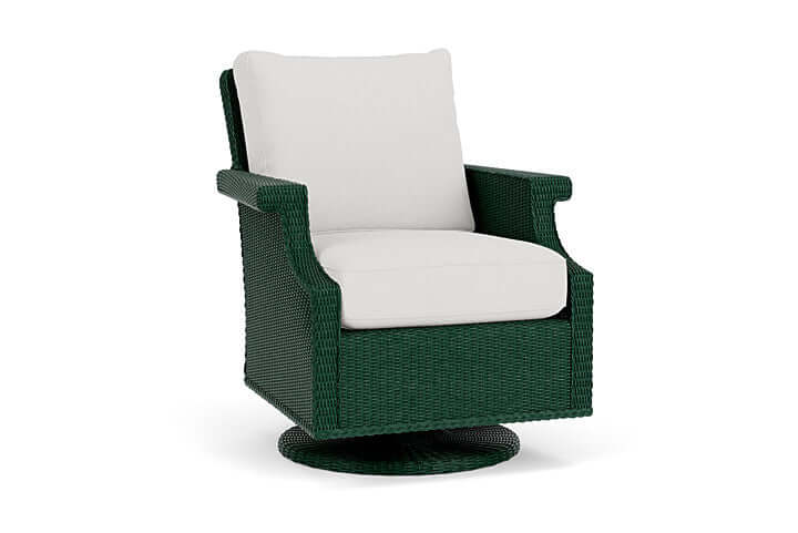 Lloyd Flanders Hamptons Swivel Rocker Lounge Chair Woodland