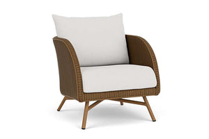 Lloyd Flanders Essence Lounge Chair Hickory