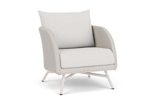 Lloyd Flanders Essence Lounge Chair Antique White