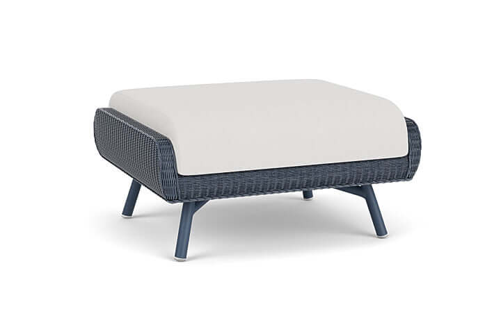Lloyd Flanders Essence Ottoman Denim Blue